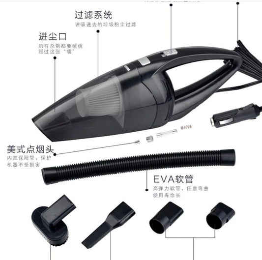 Car Vacuum Cleaner Portable handled | - Elegant Households KE
