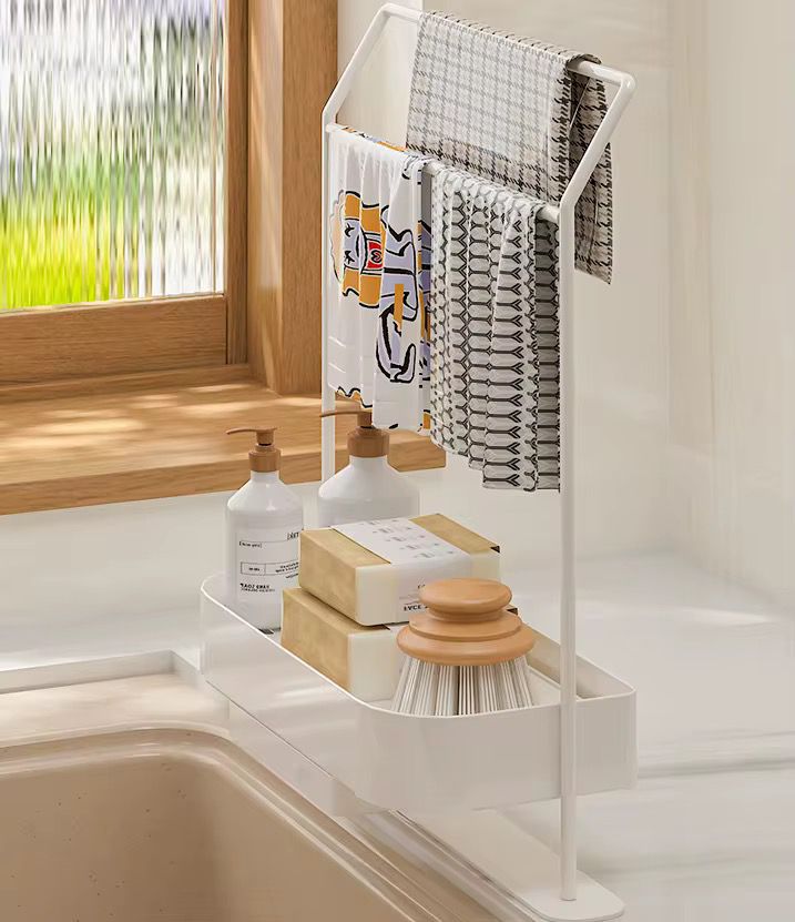 Carbon Steel Sink Caddy | - Elegant Households KE