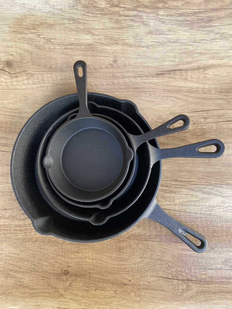 Cast Iron Frying Pan Cooking skillet Egg Steak Fry Pan | - Elegant Households KE