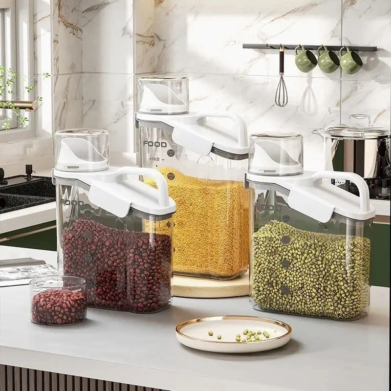 Cereal Storage Box Transparent | - Elegant Households KE