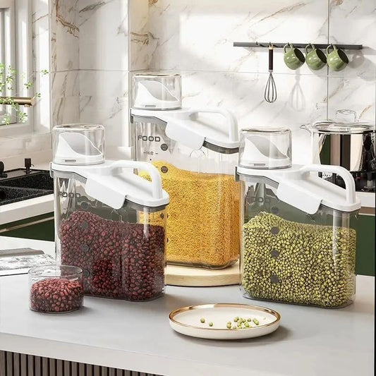 Cereal Storage Box Transparent | - Elegant Households KE