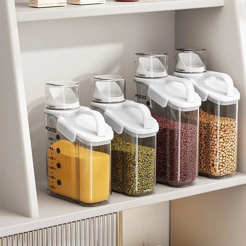 Cereal Storage Box Transparent | - Elegant Households KE