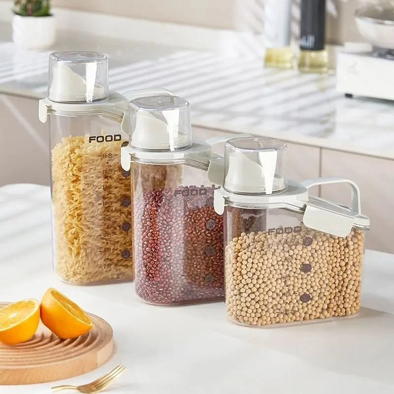 Cereal Storage Box Transparent | - Elegant Households KE