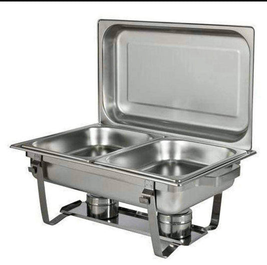 chafing dish price – Stainless Steel Chafing Dish with 2 Food Compartments