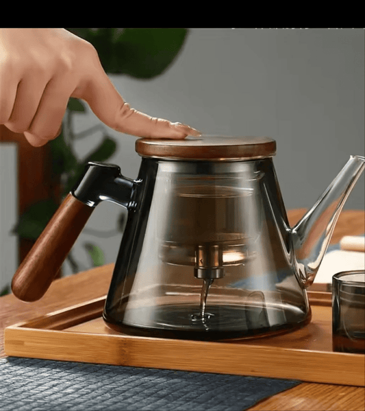 Classy Frosted Glass Tea & Beverage Pot | - Elegant Households KE