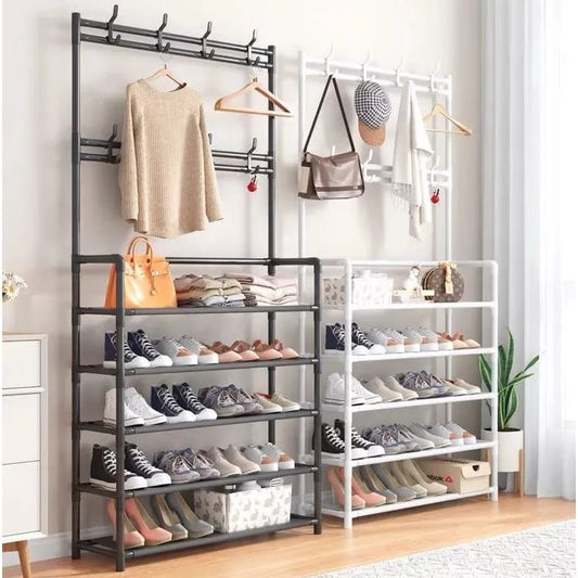 Coat Rack/Shoe Rack | - Elegant Households KE