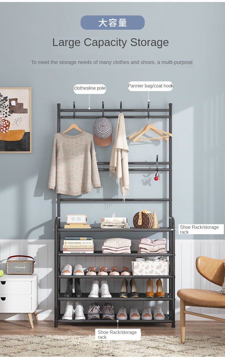 Coat Rack/Shoe Rack | - Elegant Households KE
