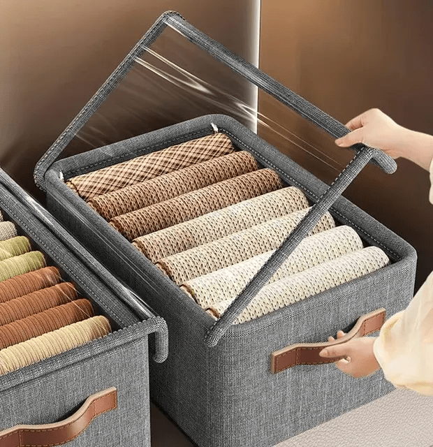 Collapsible Fabric Closet Organizer | - Elegant Households KE