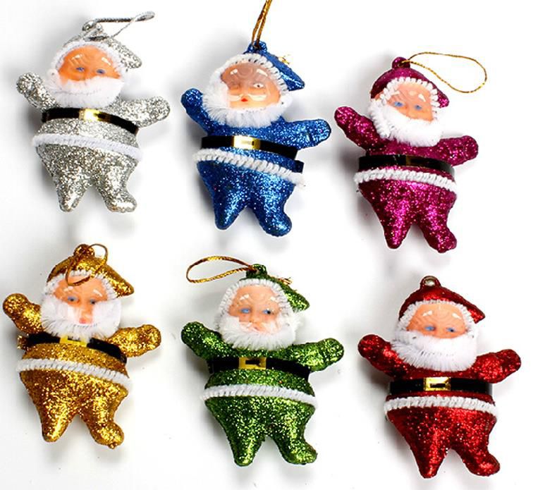 Colourful Santa Ornaments for Tree & Home | - Elegant Households KE