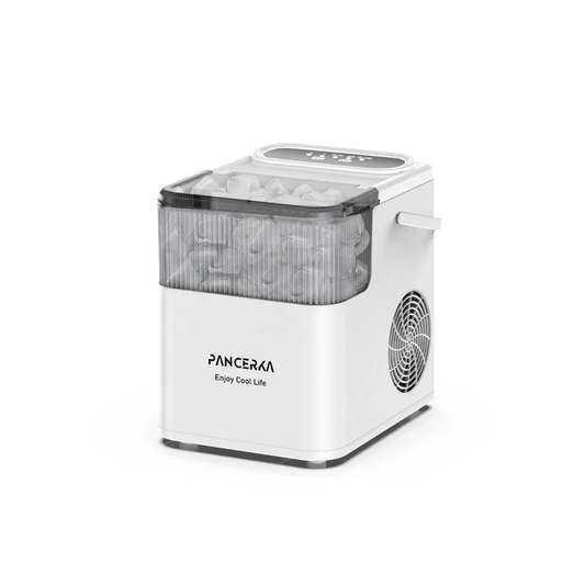 Compact Countertop Ice Maker 1.4L – Fast 6 - 8 Min Bullet Ice Cubes, 12kg Daily Production | - Elegant Households KE