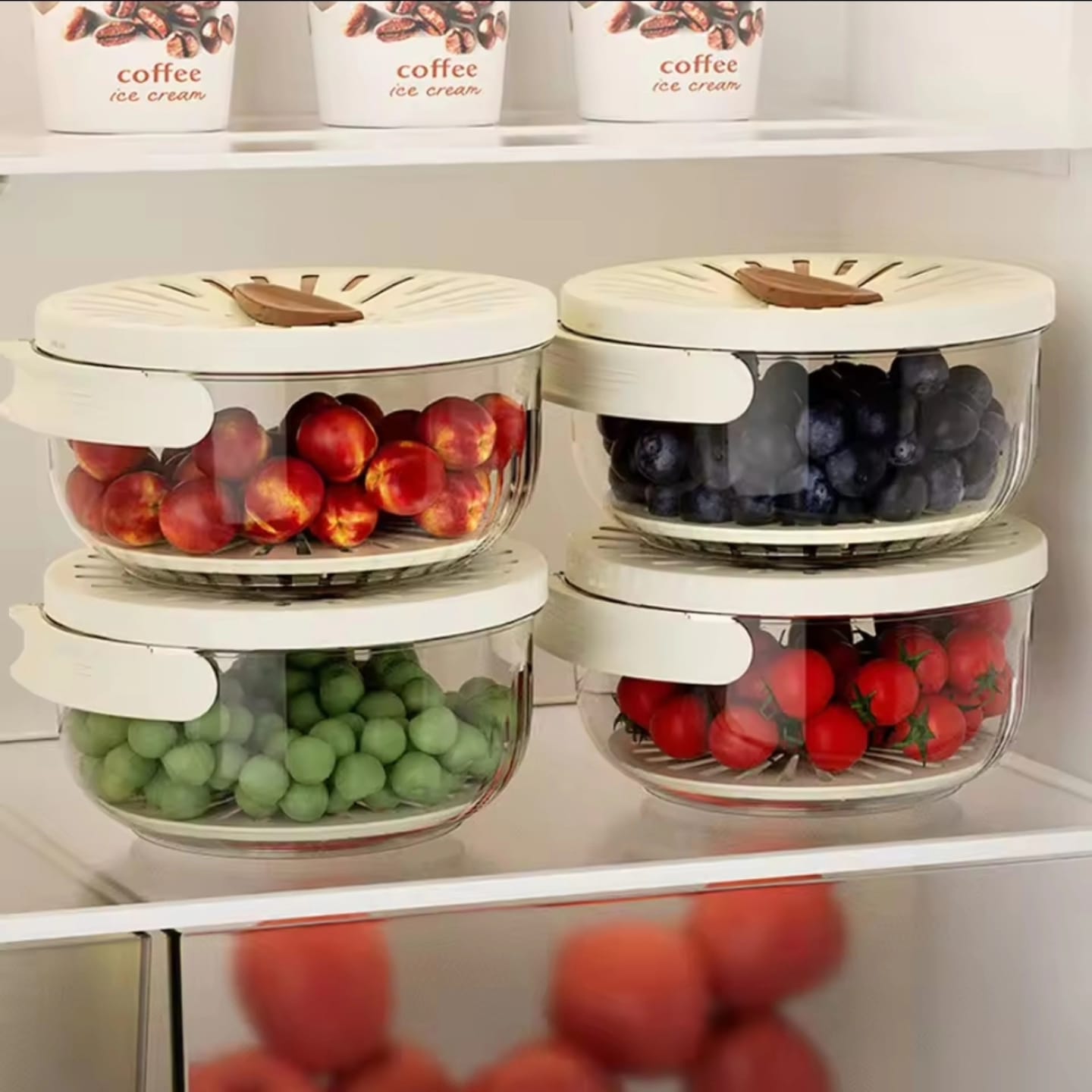 Container with Foldable handle | - Elegant Households KE