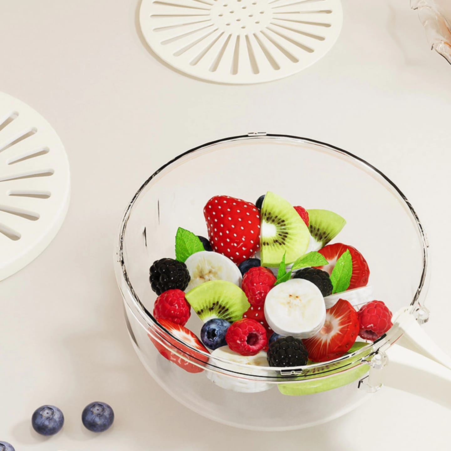 Container with Foldable handle | - Elegant Households KE