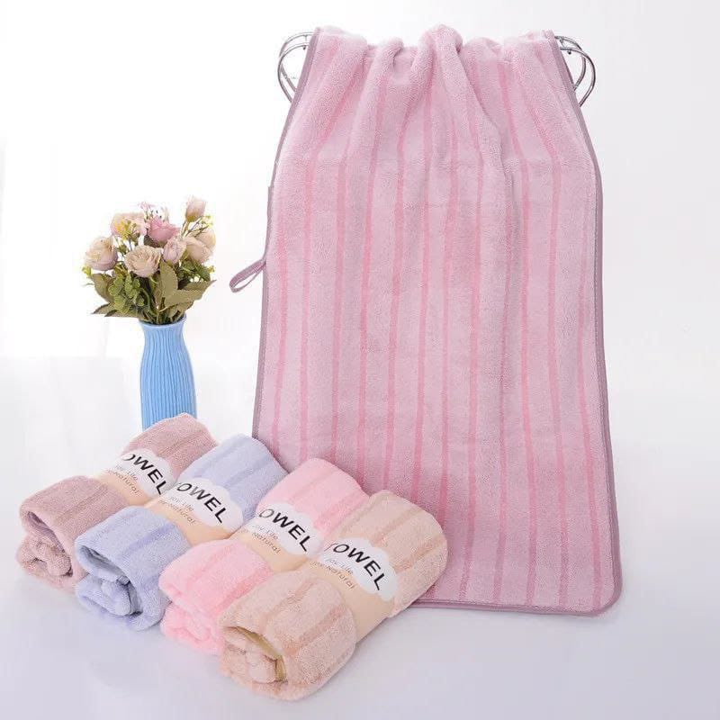 Coral velvet microfiber towels | - Elegant Households KE