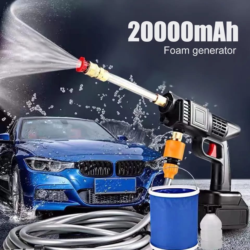 CORDLESS ELECTRIC CAR PRESSURE WASHER | - Elegant Households KE