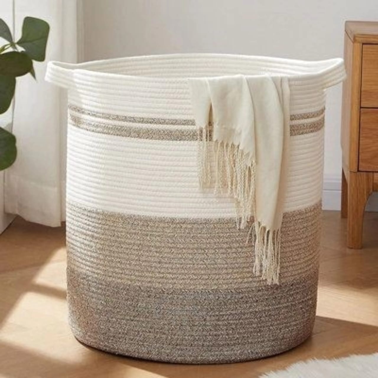 Cotton Rope Basket | - Elegant Households KE