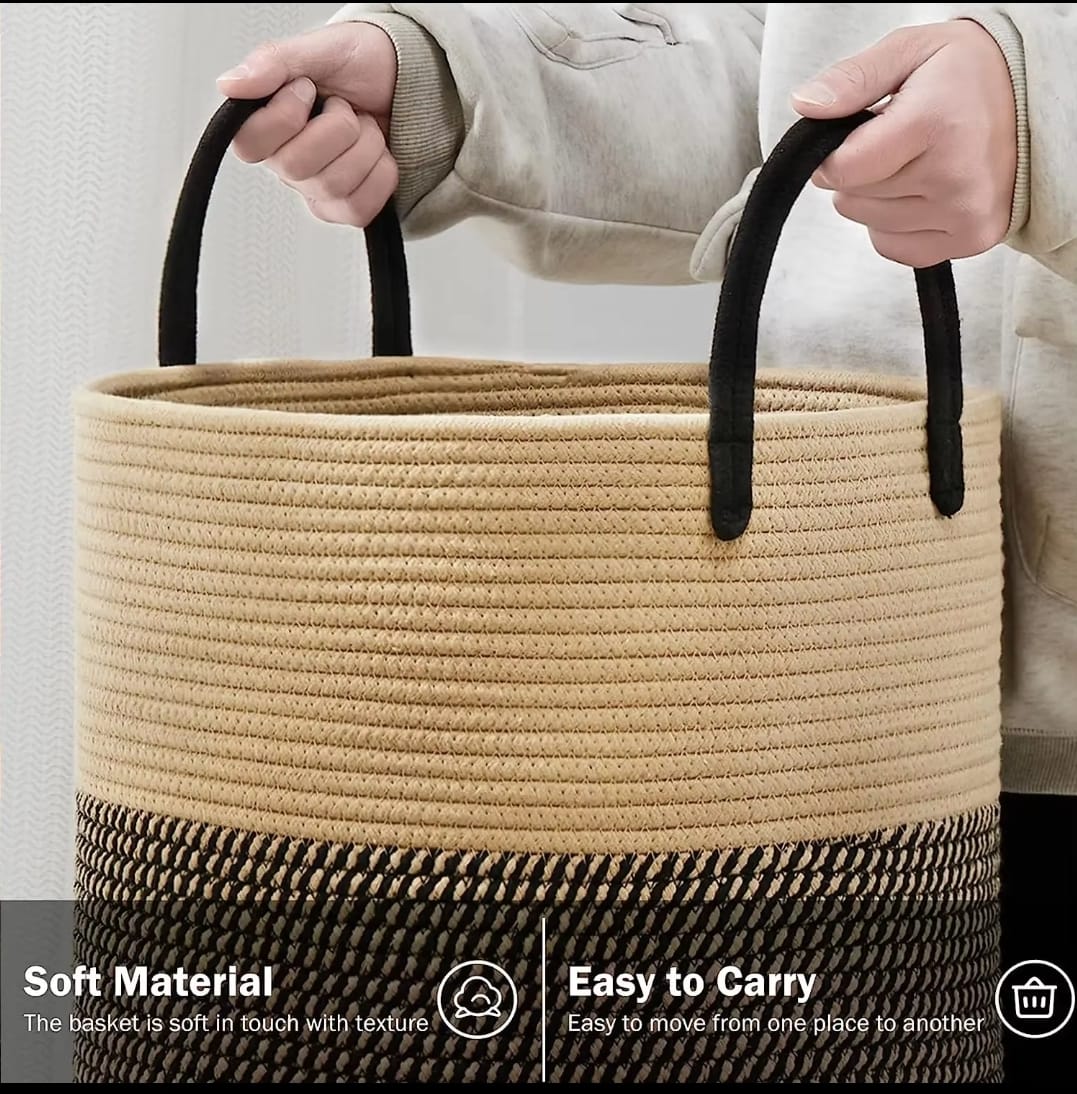 Cotton Rope Basket | - Elegant Households KE