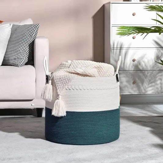 Cotton Rope Basket | - Elegant Households KE