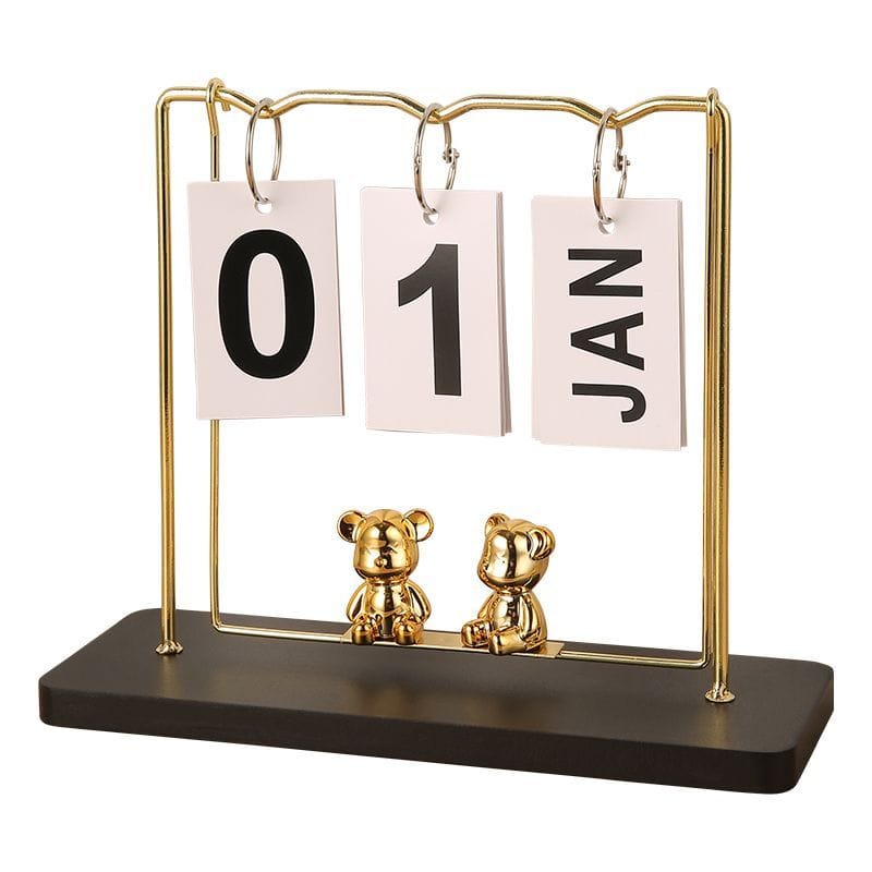 Creative Bear pendulum Swing Calendar | - Elegant Households KE