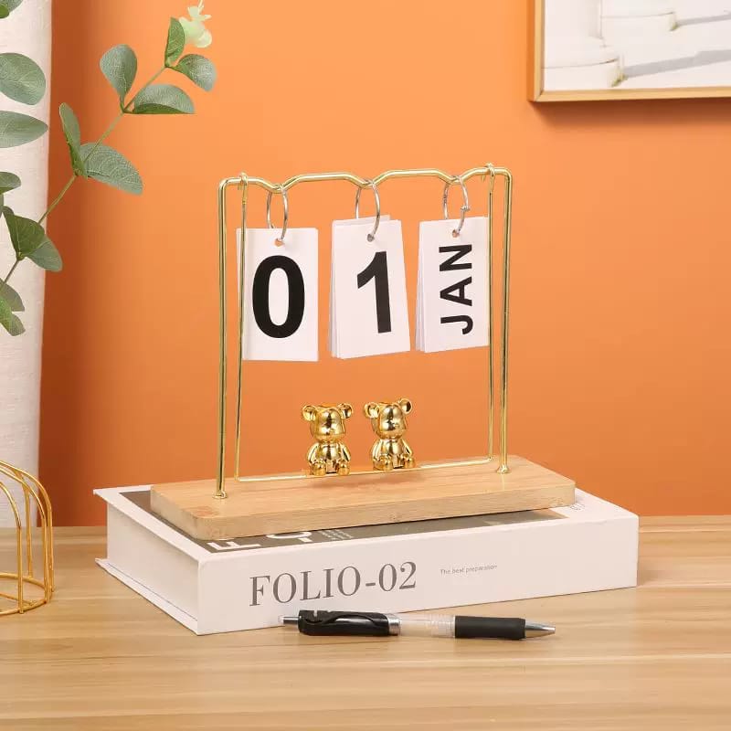 Creative Bear pendulum Swing Calendar | - Elegant Households KE
