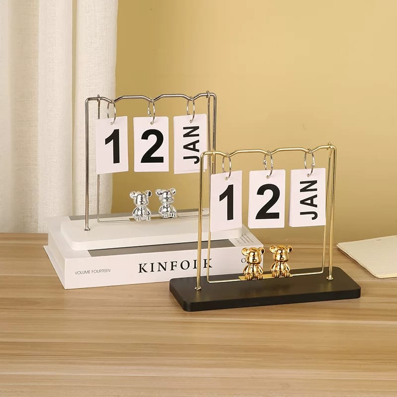 Creative Bear pendulum Swing Calendar | - Elegant Households KE