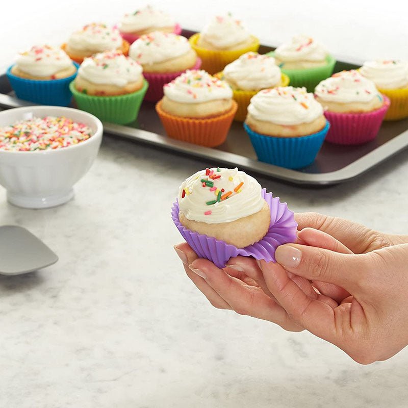 Cupcake Moulds Kenya – Silicone Baking Set (12pcs)