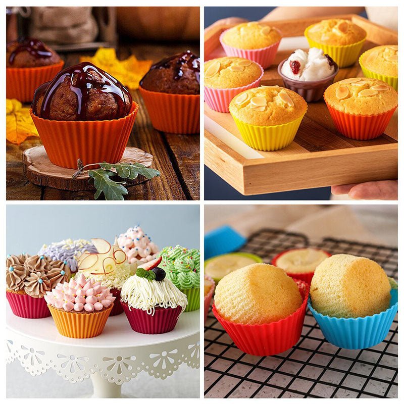 Cupcake Moulds Kenya – Silicone Baking Set (12pcs)