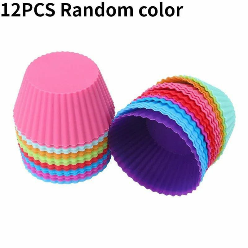 Cupcake Moulds Kenya – Silicone Baking Set (12pcs)