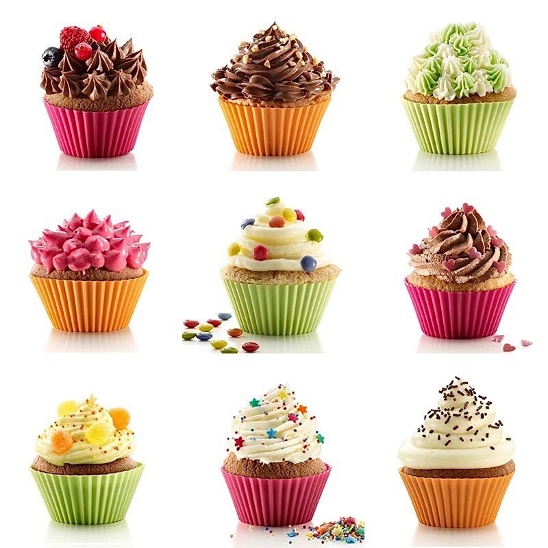 Cupcake Moulds Kenya – Silicone Baking Set (12pcs)
