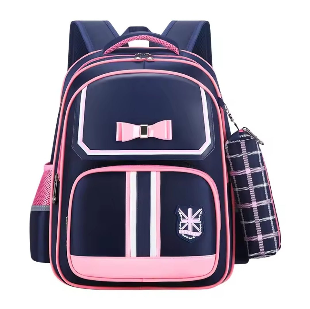 Cute 2in 1 School backpack (backpack+pencil case) | - Elegant Households KE