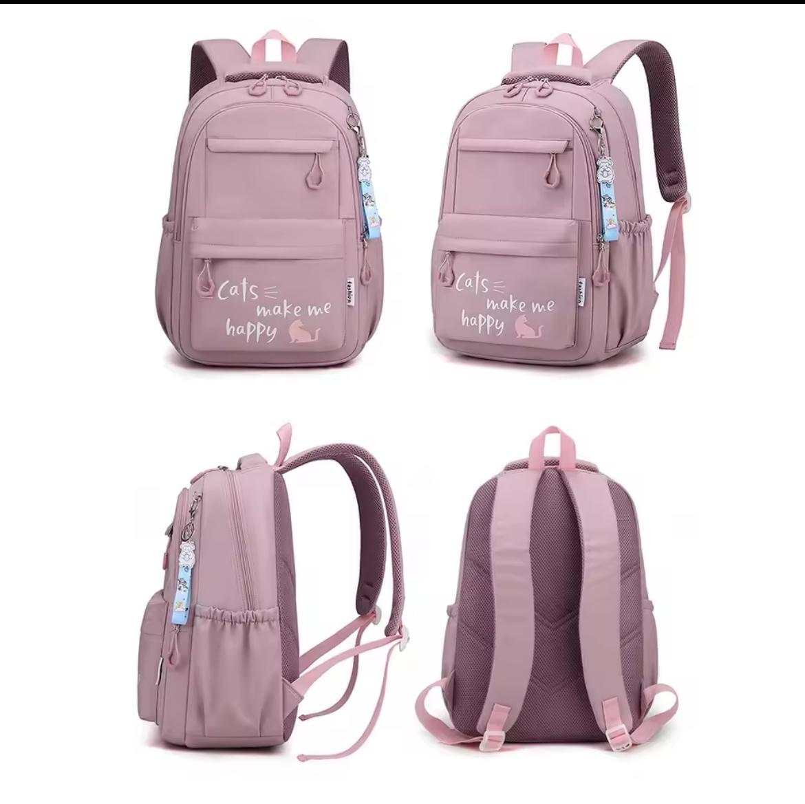 Cute Girls Backpack. Large capacity school bag.  | - Elegant Households KE