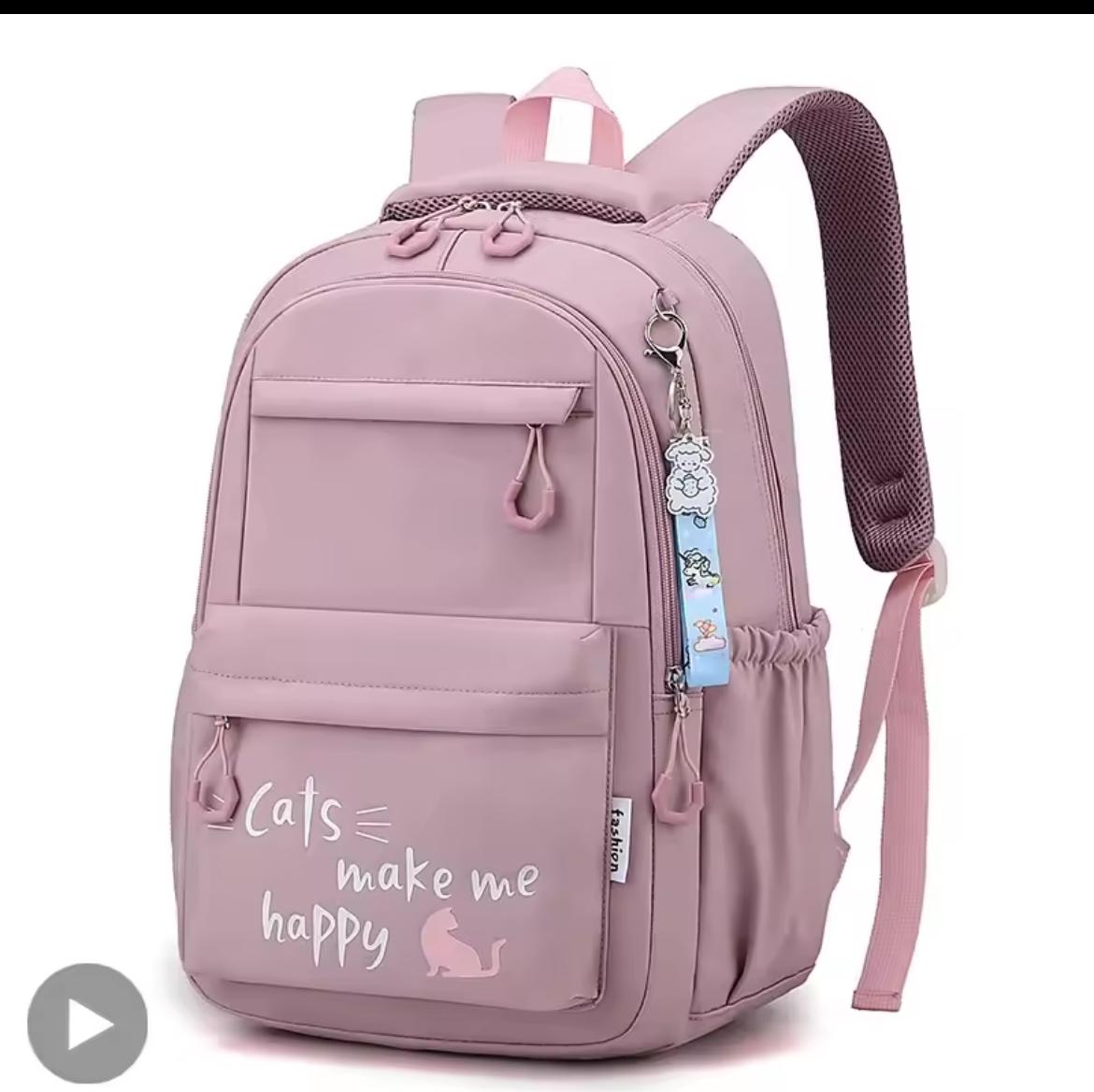 Cute Girls Backpack. Large capacity school bag.  | - Elegant Households KE