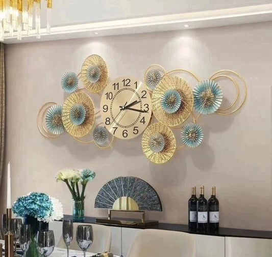 Decorative round rings art wall decoration | - Elegant Households KE
