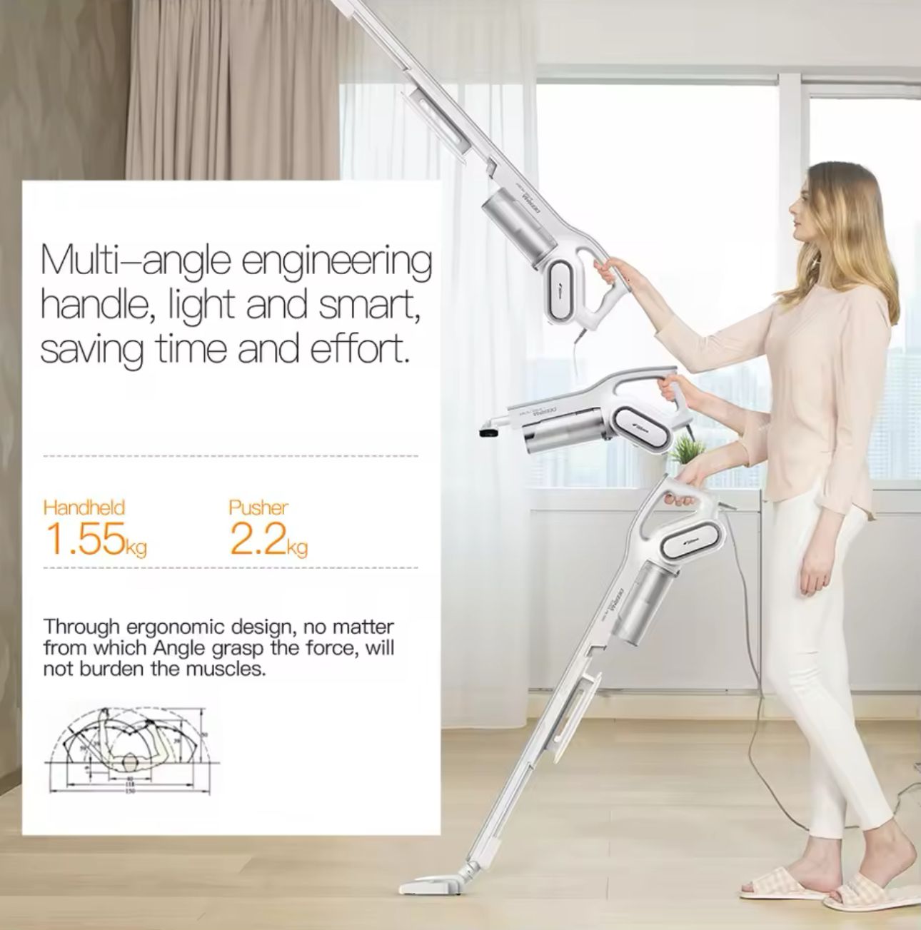 Deerma Dx700 handlend vacuum cleaner | - Elegant Households KE