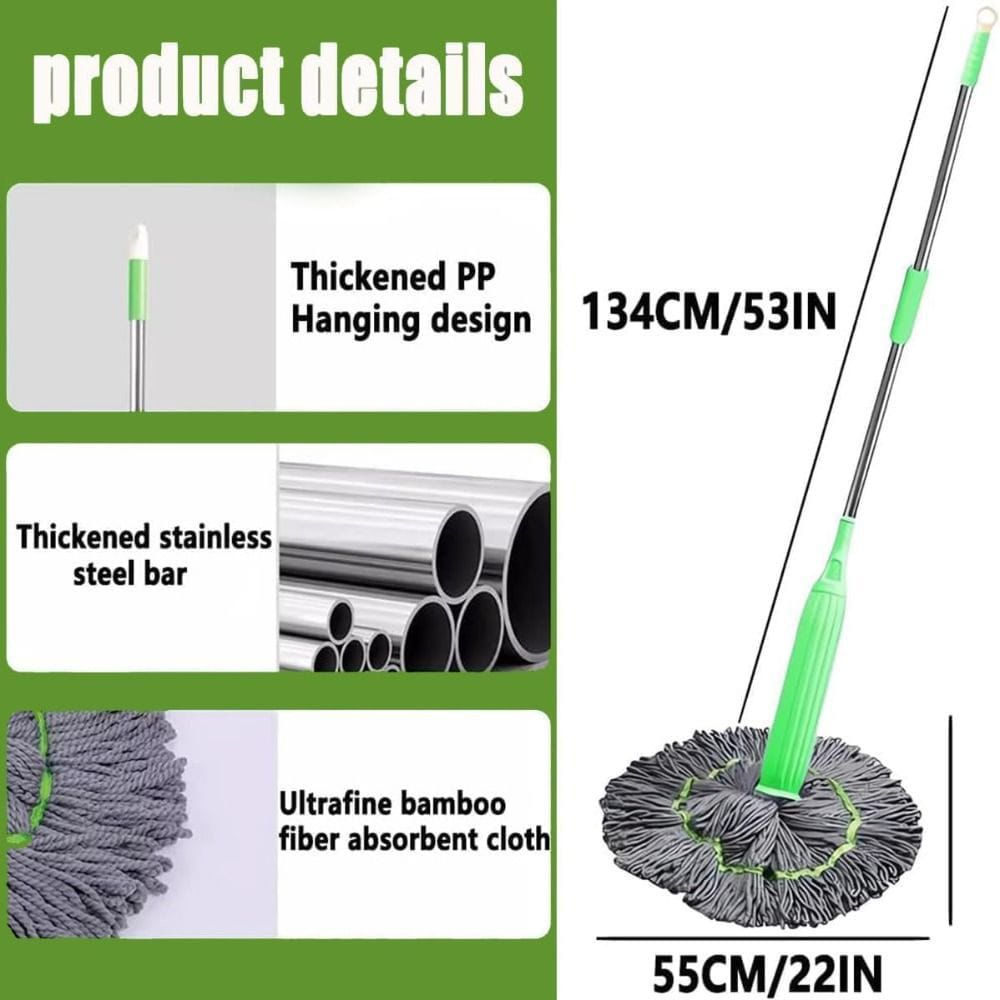 Dehydrated Bamboo Fibre Mop | - Elegant Households KE