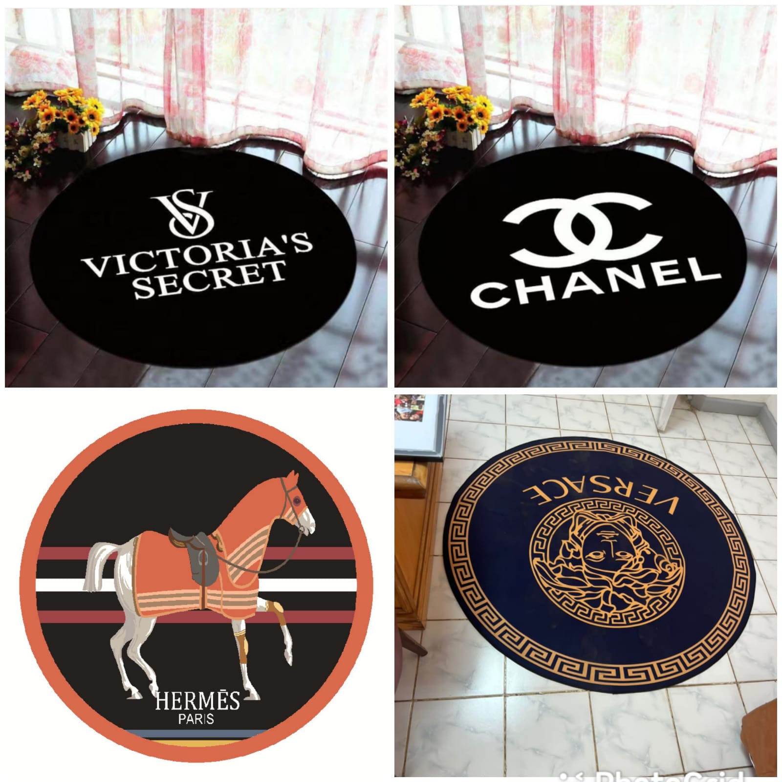 Designer Round Rug 80cm | - Elegant Households KE