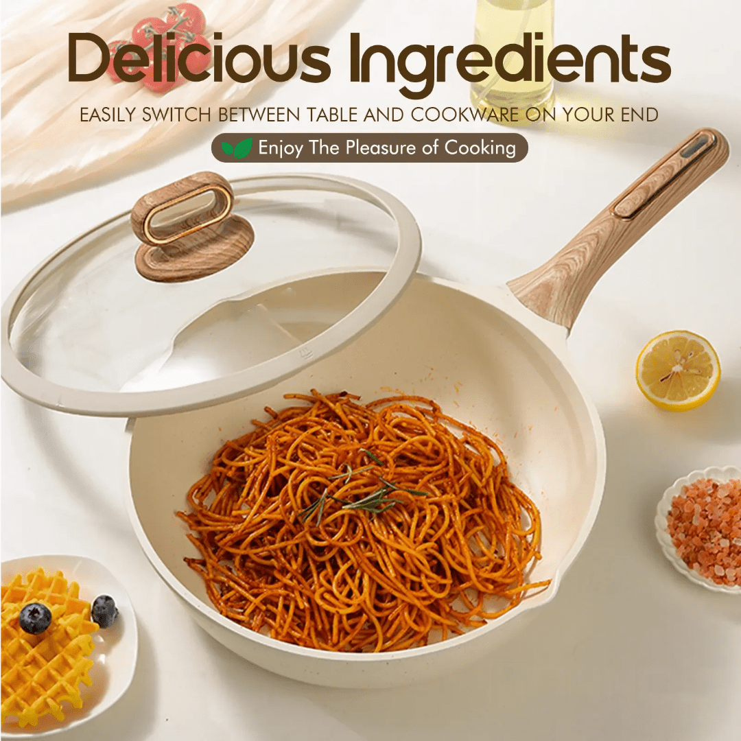 DONNOR 15pcs Cookware Set – Premium Non - Stick Kitchenware | - Elegant Households KE