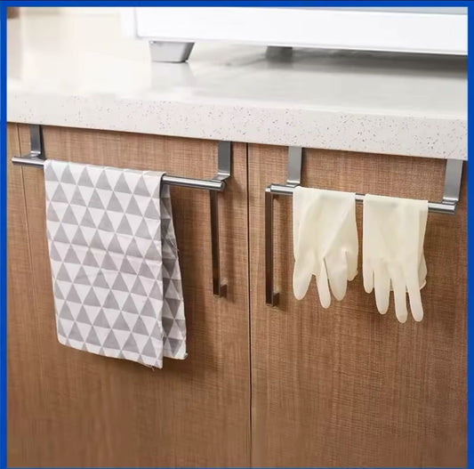 Door Towel Rack Kenya – Stainless Steel Over Cabinet Towel Holder