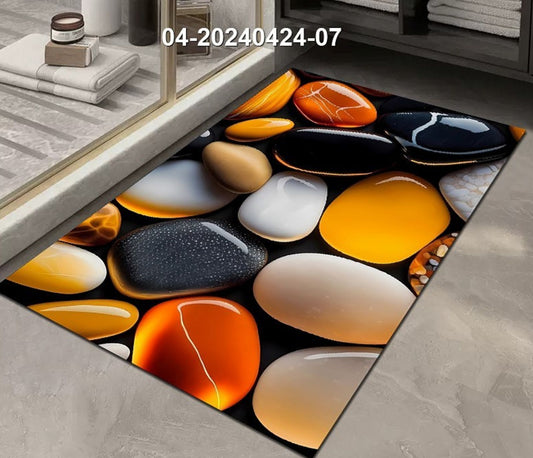 Doormat Super non_ slip with rubber bottom,absorbent, skid - resistance base | - Elegant Households KE