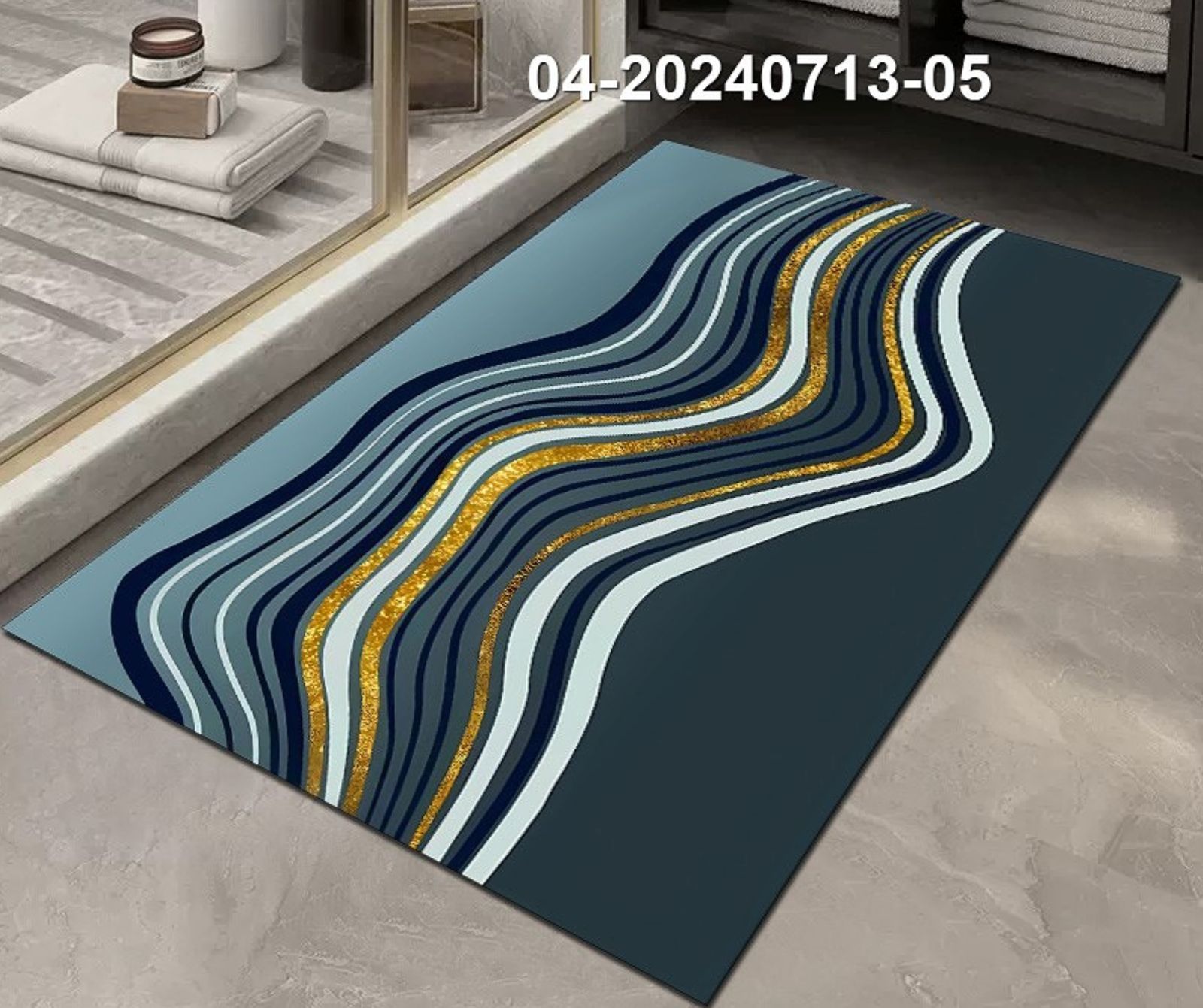 Doormat Super non_ slip with rubber bottom,absorbent, skid - resistance base | - Elegant Households KE