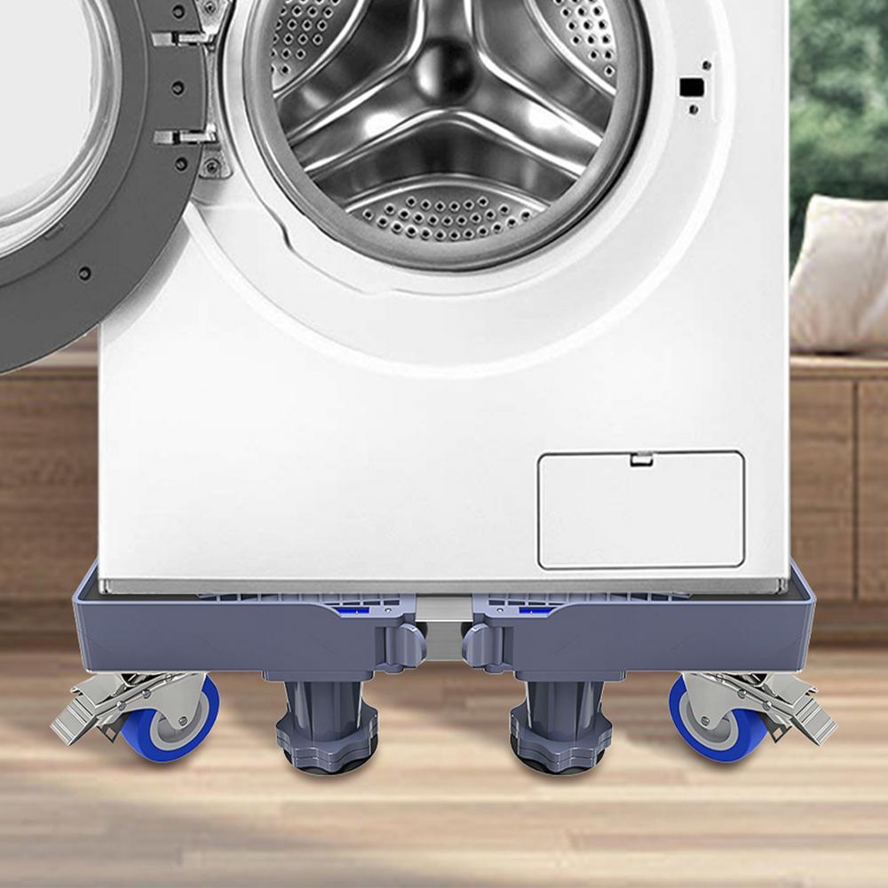 DOUBLE RODS HEAVY DUTY WASHING MACHINE/FRIDGE/COOKER STAND | - Elegant Households KE