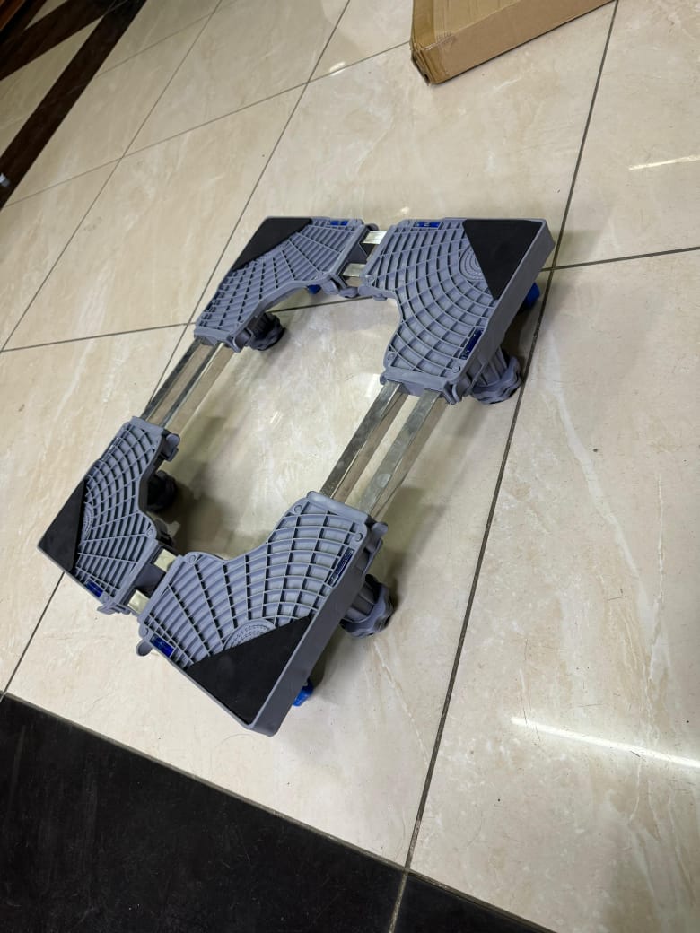 DOUBLE RODS HEAVY DUTY WASHING MACHINE/FRIDGE/COOKER STAND | - Elegant Households KE