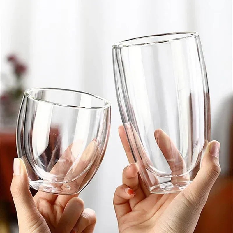Double Wall Glass Cup | - Elegant Households KE