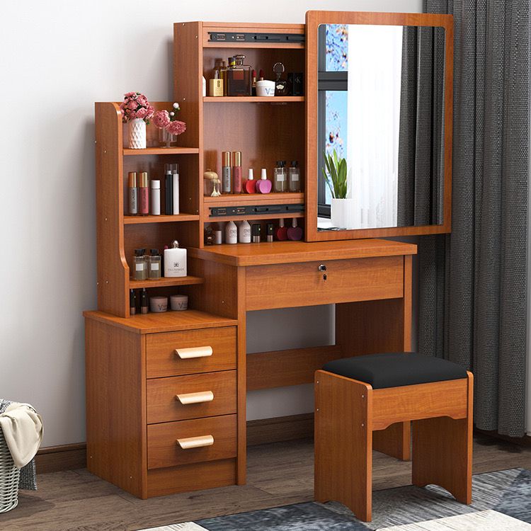 Dressing Table Price in Kenya - Stylish Modern Table with Sliding Mirror & Storage