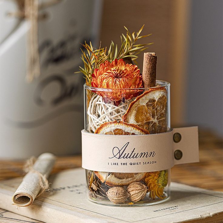 Dried Flower Aromatherapy Diffuser with Essential Oil | - Elegant Households KE