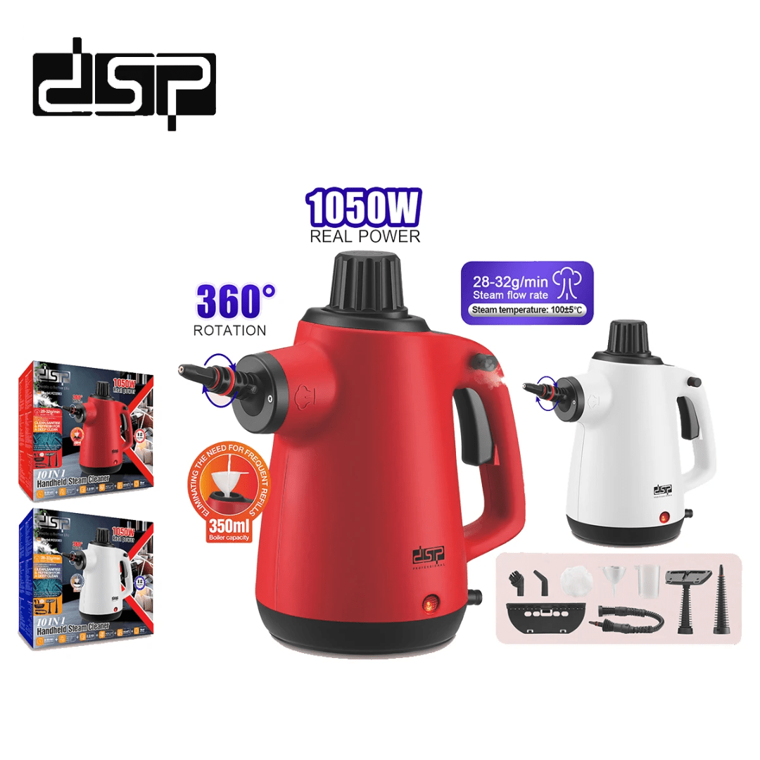 DSP 1050W Handheld Steam Cleaner High Pressure Multi - Purpose | - Elegant Households KE