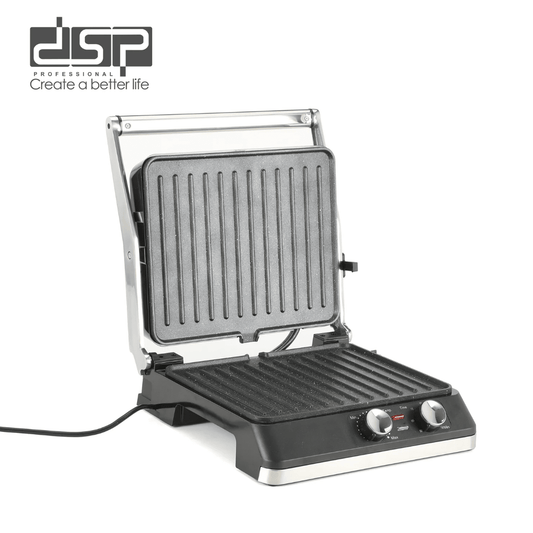 DSP 2200W Electric Grill – Non-Stick Contact Grill with Thermostat