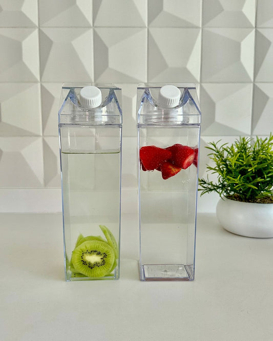 Multipurpose space saver milk//water//special beverages bottle
