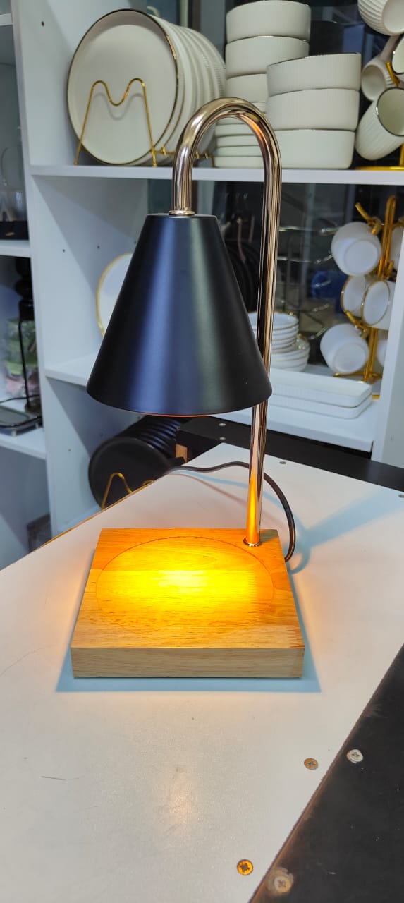 Electric Candle Wamers with wooden base | - Elegant Households KE