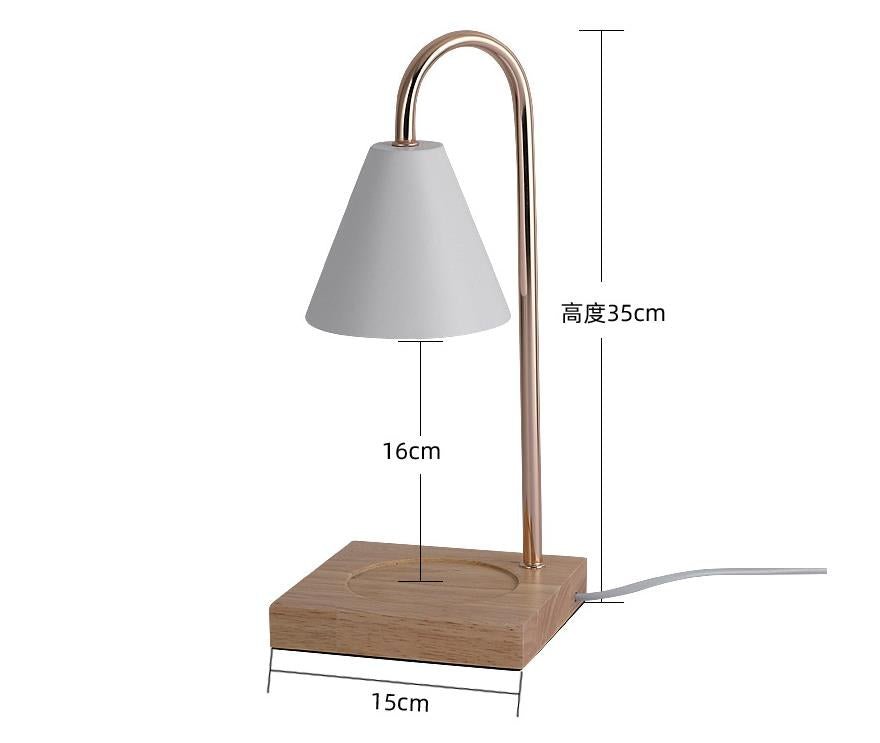 Electric Candle Wamers with wooden base | - Elegant Households KE