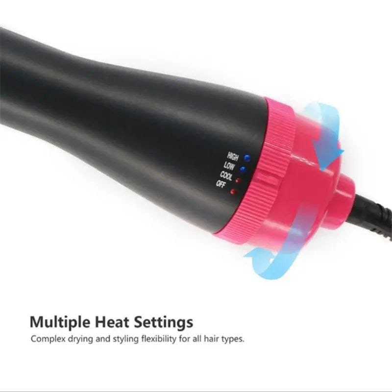 Electric hair straightener brush / dryer | - Elegant Households KE